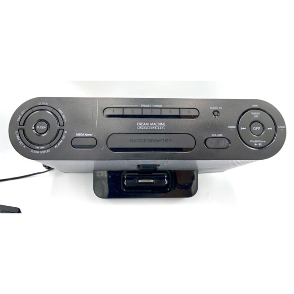 SONY Speaker Clock Radio 30 Pin iPod ICF-C1iP MK2 Dream Machine - 2 AVAILABLE - Picture 4 of 6
